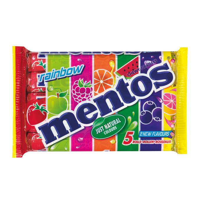 Mentos Rainbow 5-pack