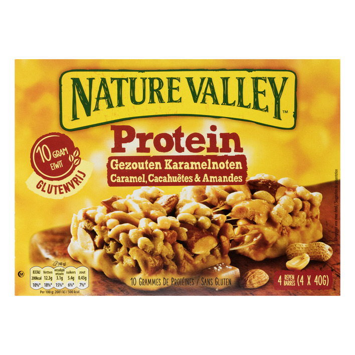 Nature Valley Protein salted caramel & pinda repen