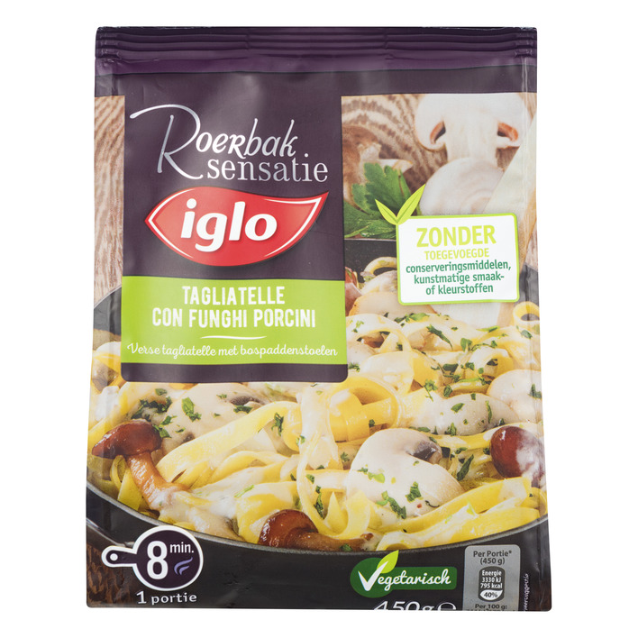 Iglo Roerbak sensatie tagliatelle funghi