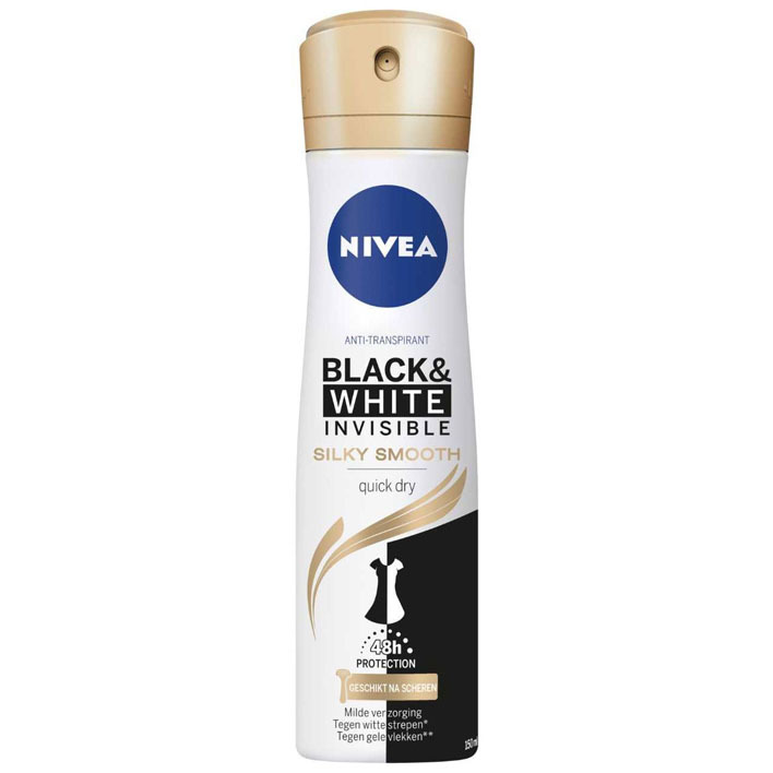 NIVEA Black & white silky smooth deo spray