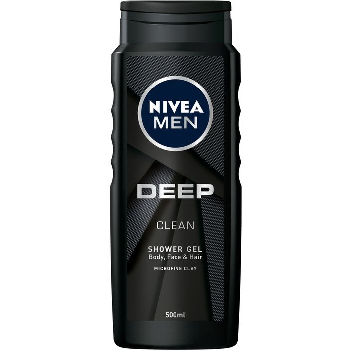 NIVEA Men deep clean shower gel