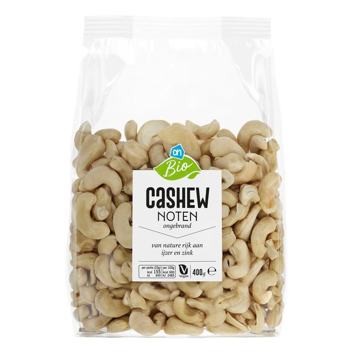 AH Biologisch Cashewnoten ongebrand