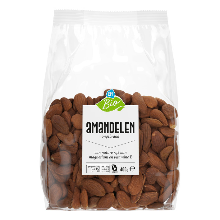 AH Terra Biologisch amandelen ongebrand