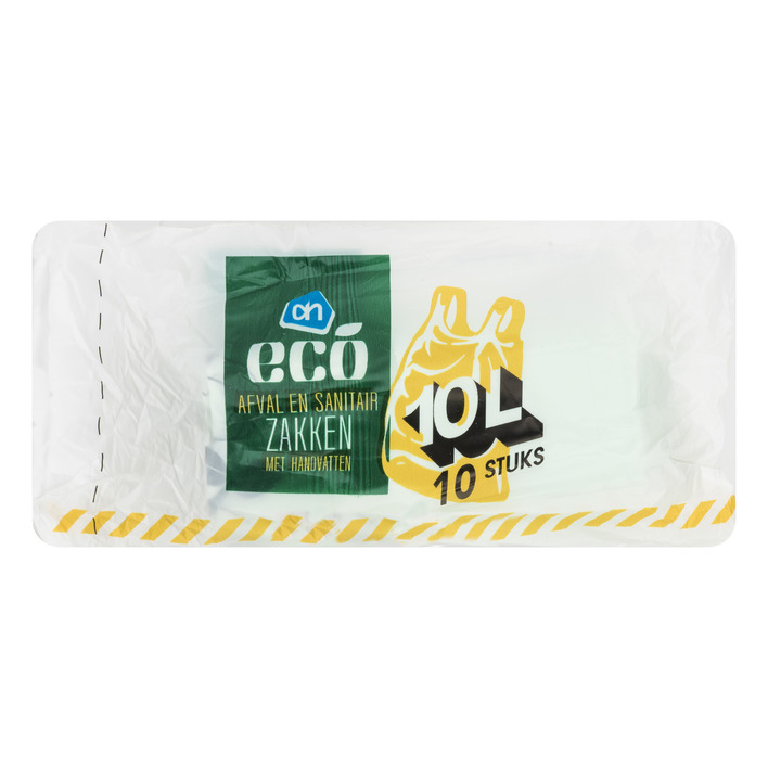 AH Eco Afval en sanitairzakken 10 liter