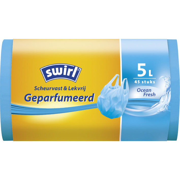 Swirl Pedaalemmerzakken ocean 5 liter