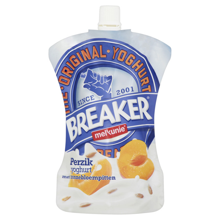 Melkunie Breaker perzik yoghurt zonnebloempitten