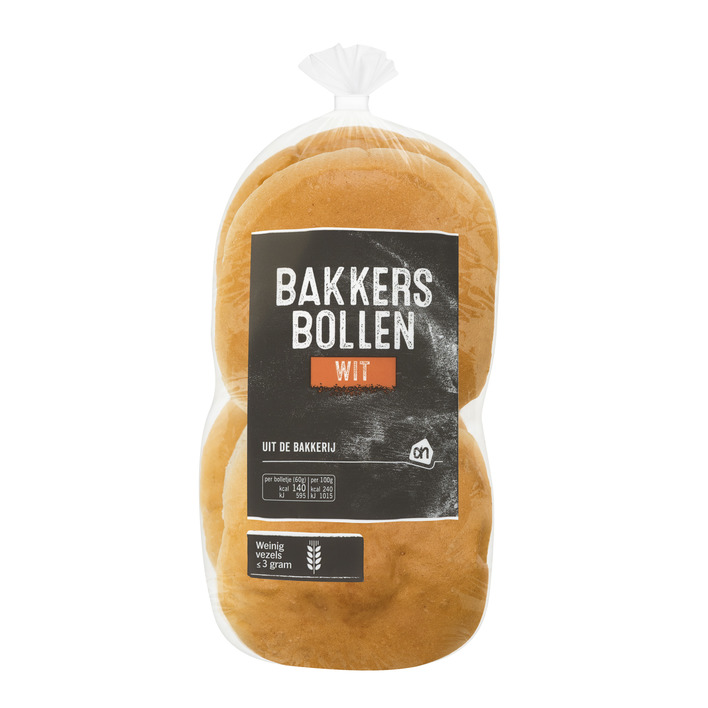 AH Bakkersbollen wit