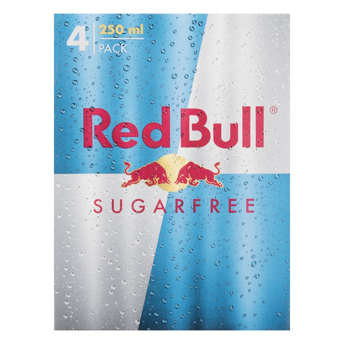 Red Bull Energy drink suikervrij 4-pack