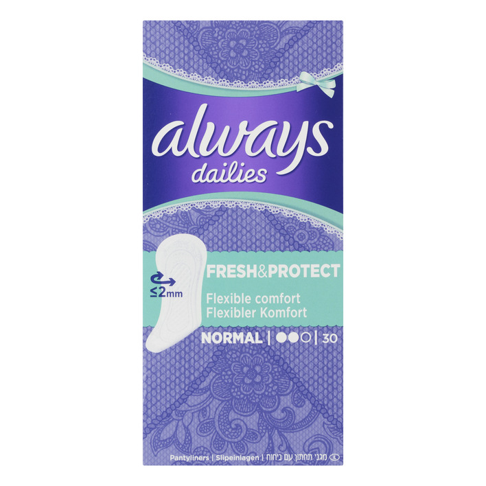 Always Dailies normal inlegkruisjes