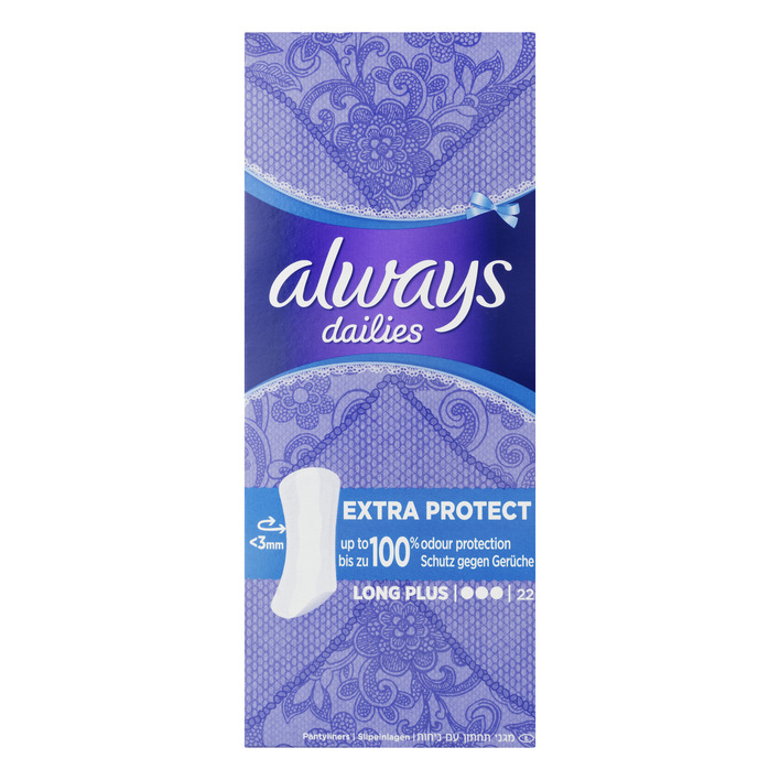 Always Daily prot extra long inlegkruisjes