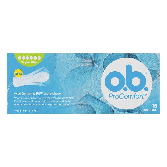 o.b. ProComfort tampons super plus