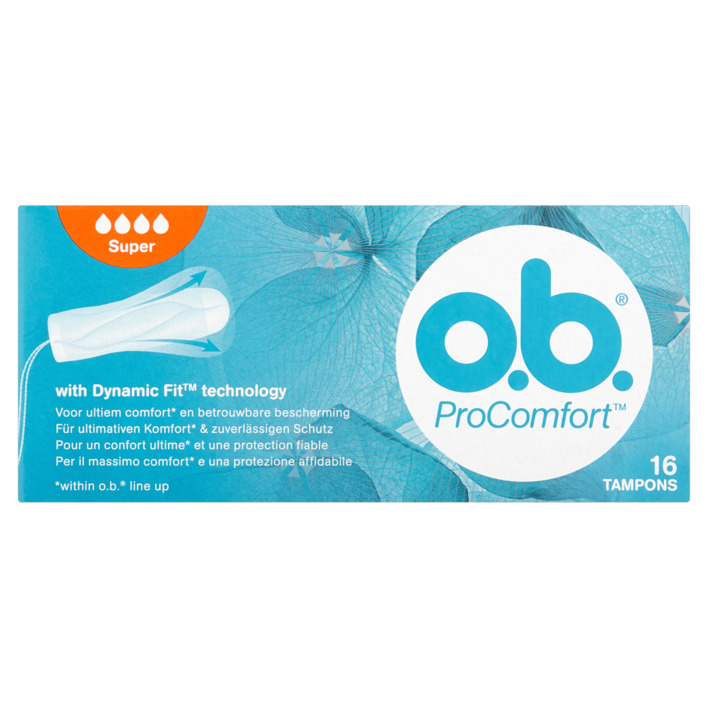 o.b. ProComfort tampons super