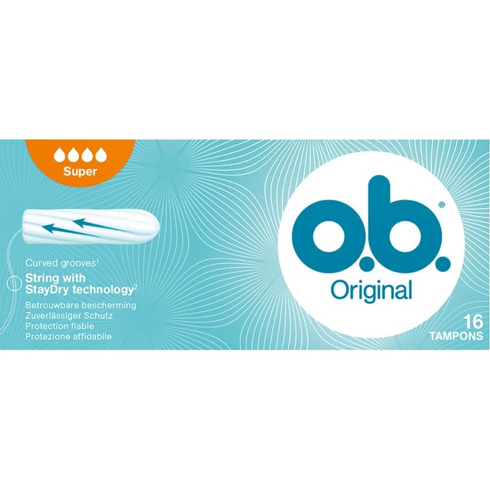 o.b. Original tampons super