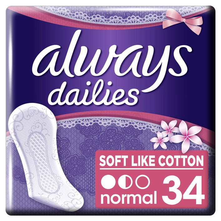 Always Daily soft cotton normal inlegkruisjes