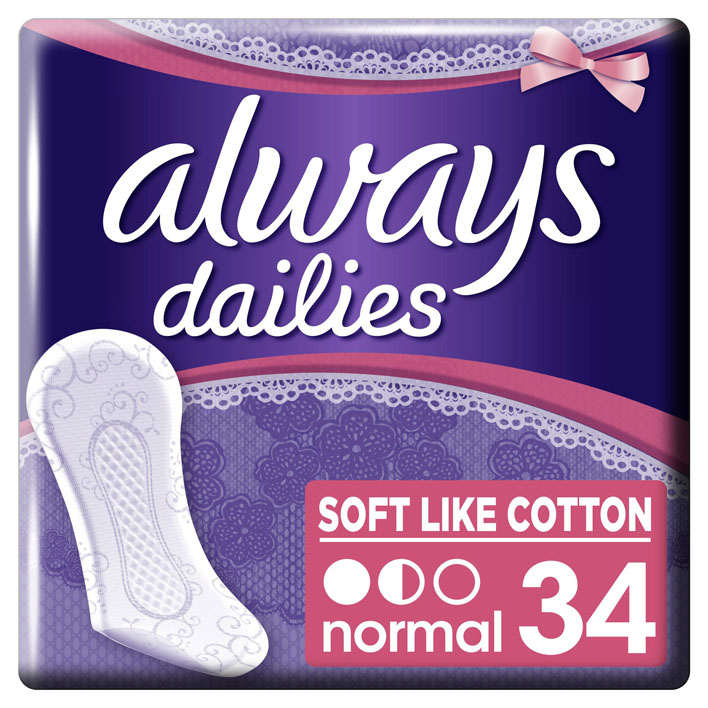 Always Daily soft cotton normal inlegkruisjes