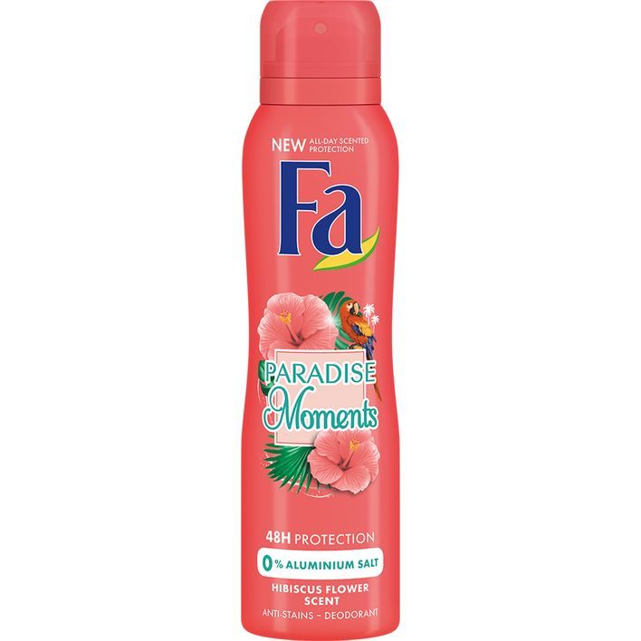 Fa Paradise moments deodorant spray