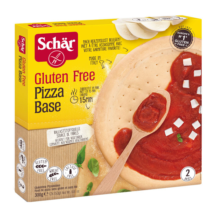 Schär Pizzabodem glutenvrij