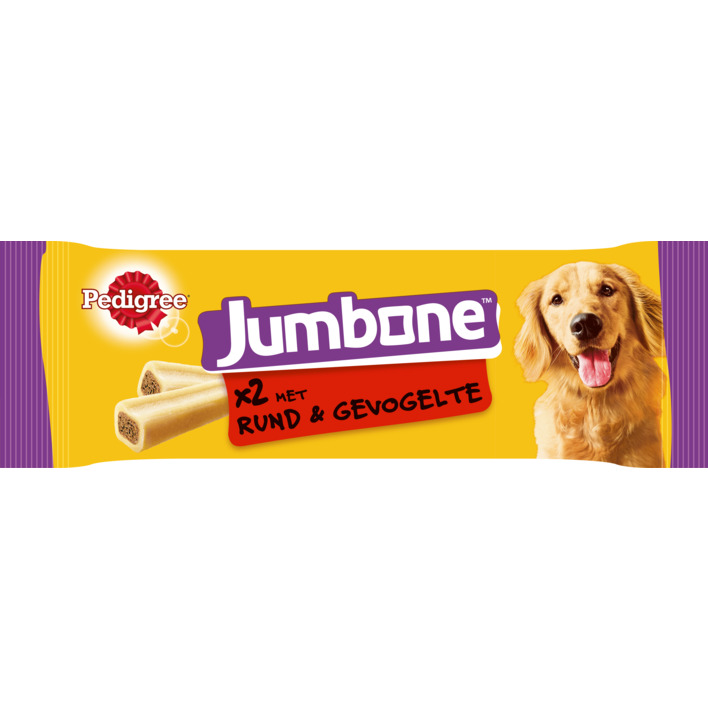 Pedigree Jumbone medium snack rund & gevogelte