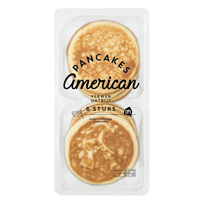 AH American pancakes naturel