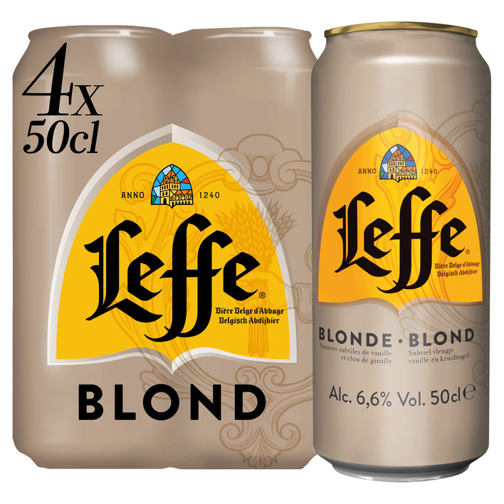 Leffe Blond abdijbier 4-pack