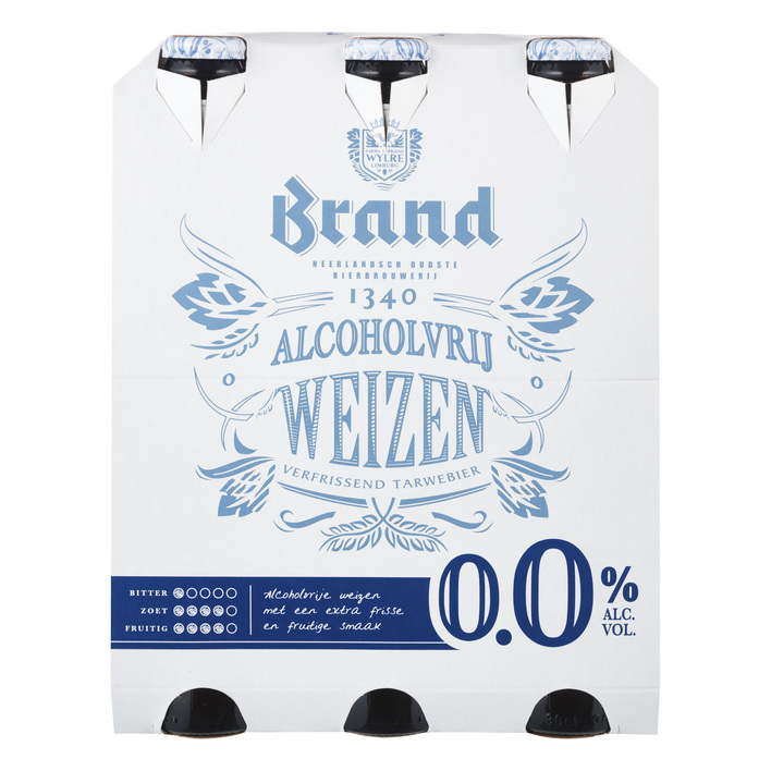 Brand Weizen 0.0 6-pack