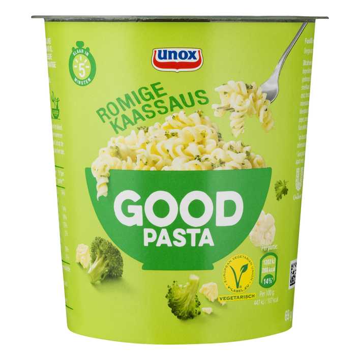 Unox Good pasta romige kaassaus