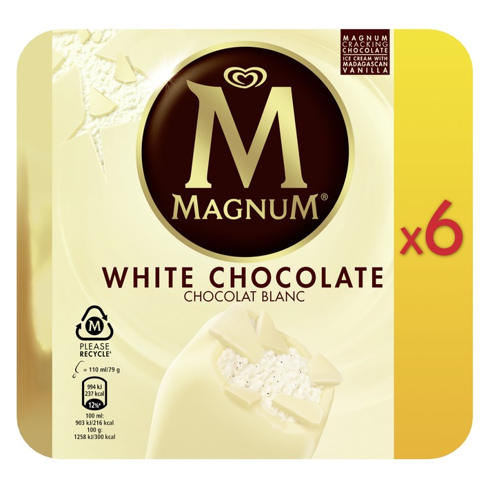 Magnum White chocolate