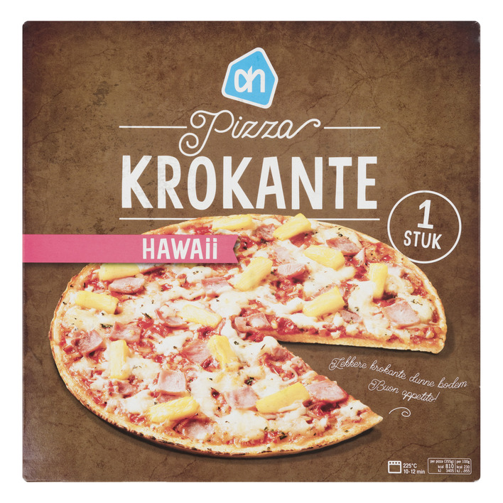 AH Pizza krokante Hawaii