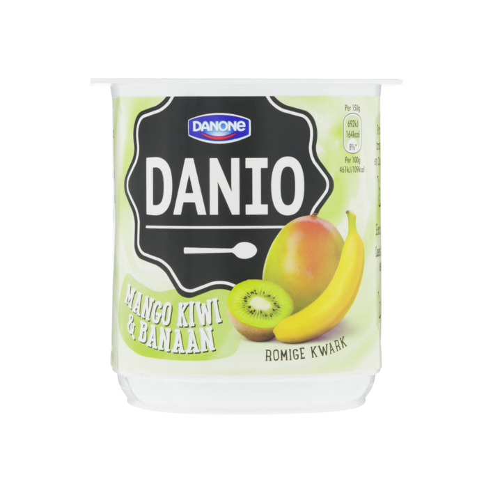 Danio Romige kwark mango kiwi banaan