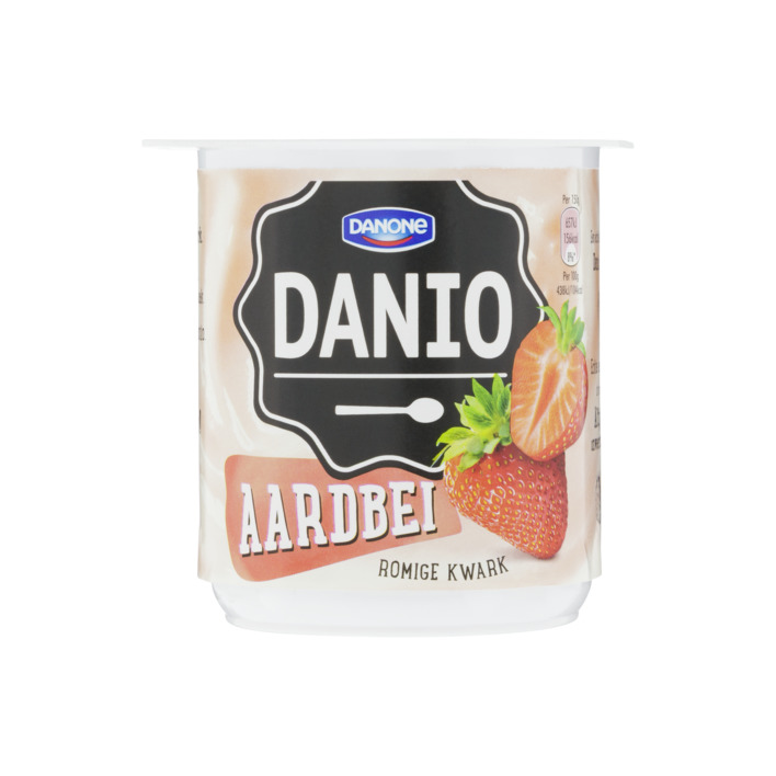 Danio Romige kwark aardbei