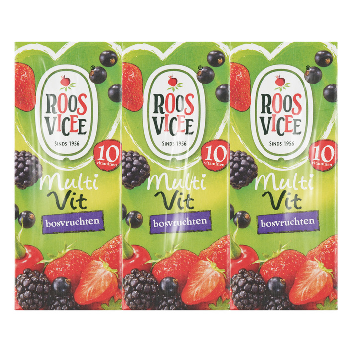 Roosvicee Multivit bosvruchten 6-pack