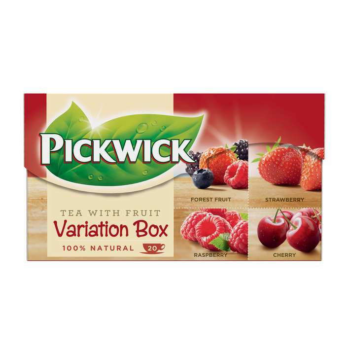 Pickwick Variatiebox rood vruchtenthee