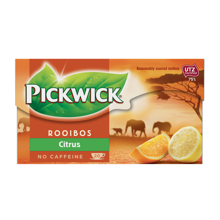 Pickwick Citrus rooibos thee