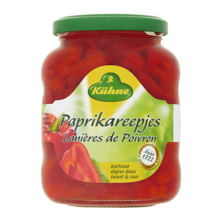 Kühne Paprikareepjes
