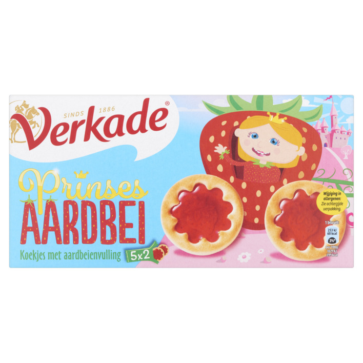 Verkade Kids&Co Prinses Aardbei