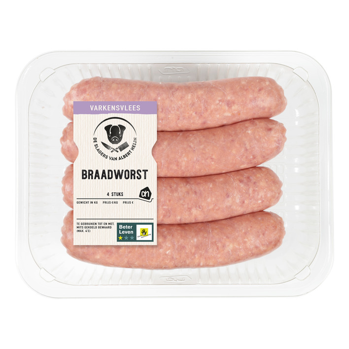 AH Braadworst 4 stuks