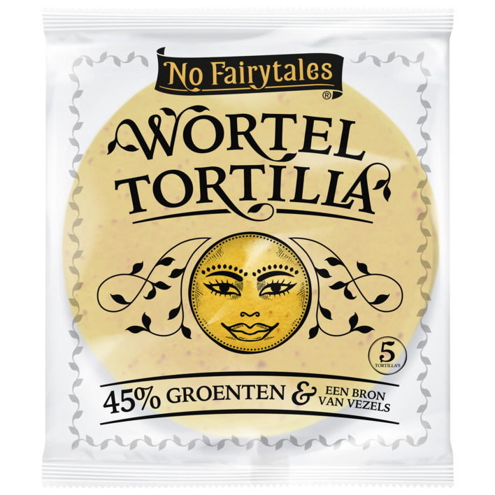 No Fairytales Wortel tortilla wraps