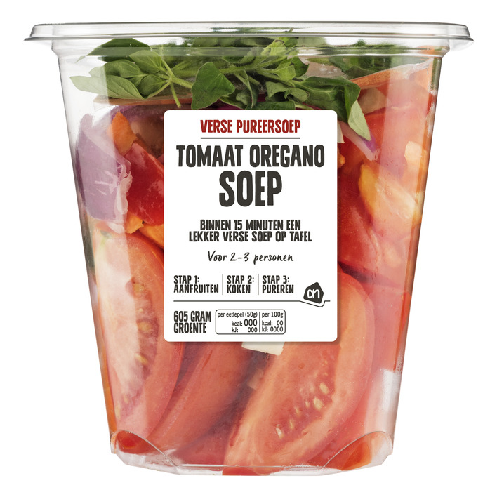 AH Verse pureersoep tomaat oregano