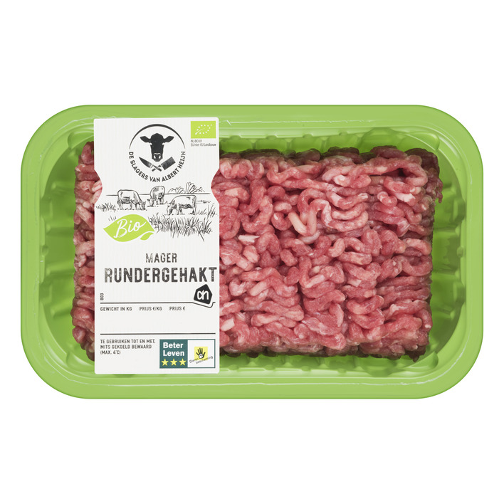 AH Biologisch Mager rundergehakt