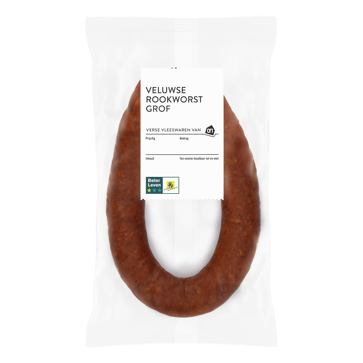 AH Veluwse rookworst grof