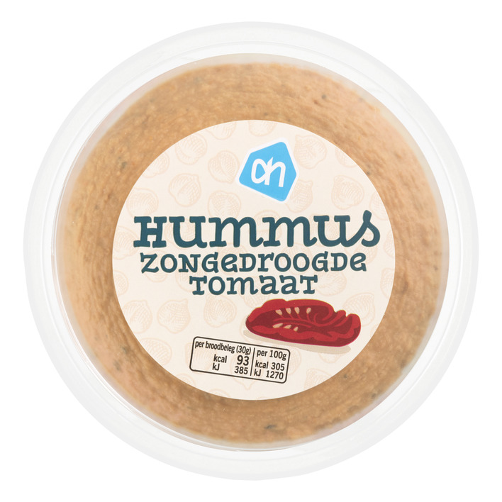AH Terra Plantaardige hummus zongedroogde tomaat