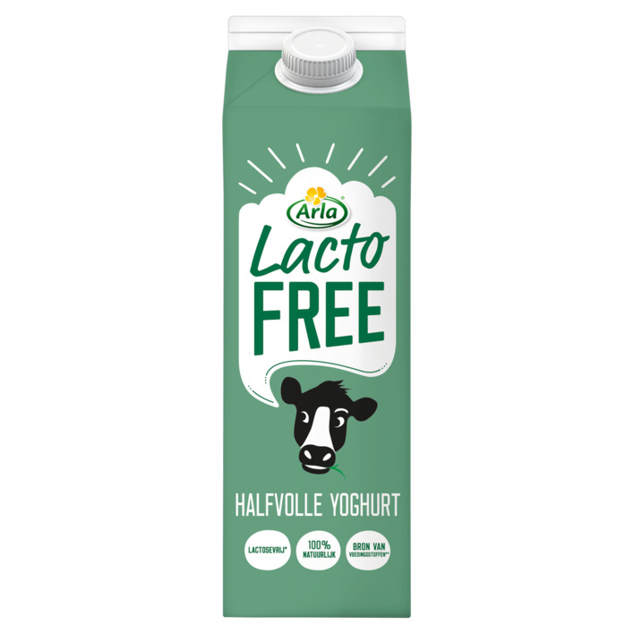 Arla Lactofree halfvolle yoghurt