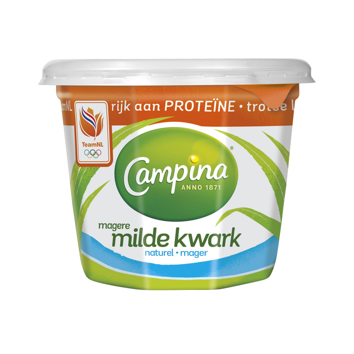 Campina Magere milde kwark naturel