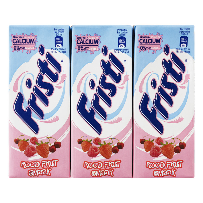 Fristi Rood fruitsmaak 6-pack