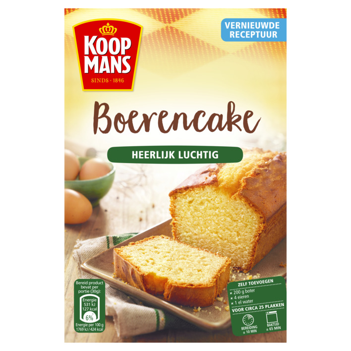 Koopmans Mix voor boerencake