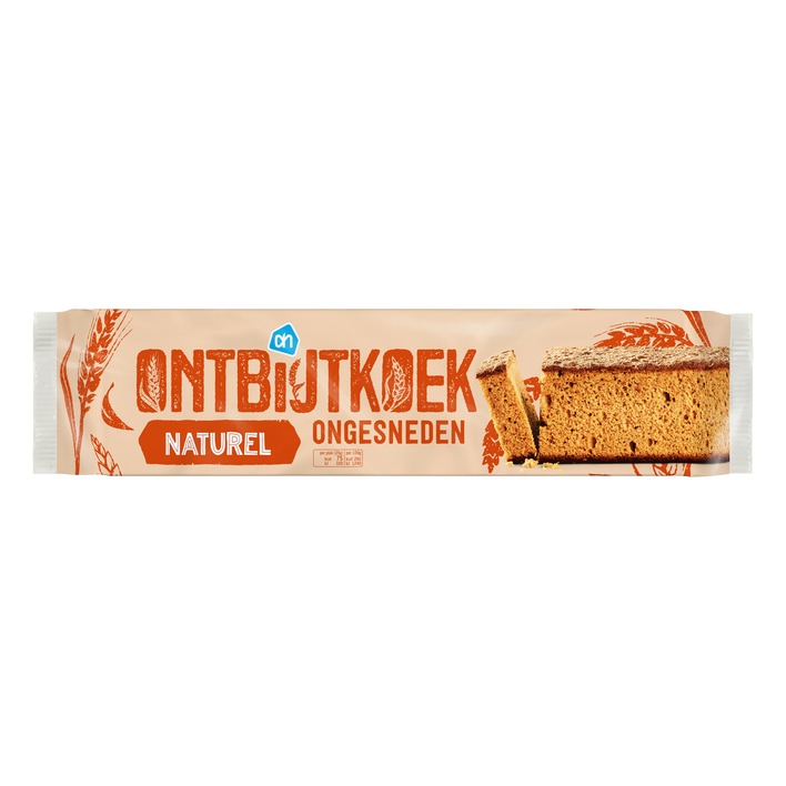 AH Ontbijtkoek naturel ongesneden