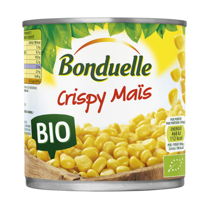 Bonduelle Crispy mais bio