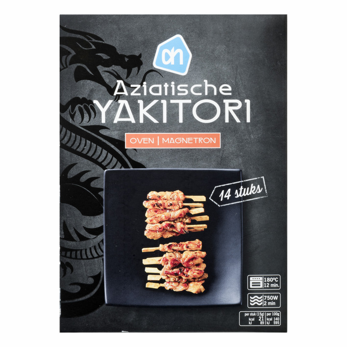 AH Wereldse hapjes yakitori kipspiesjes