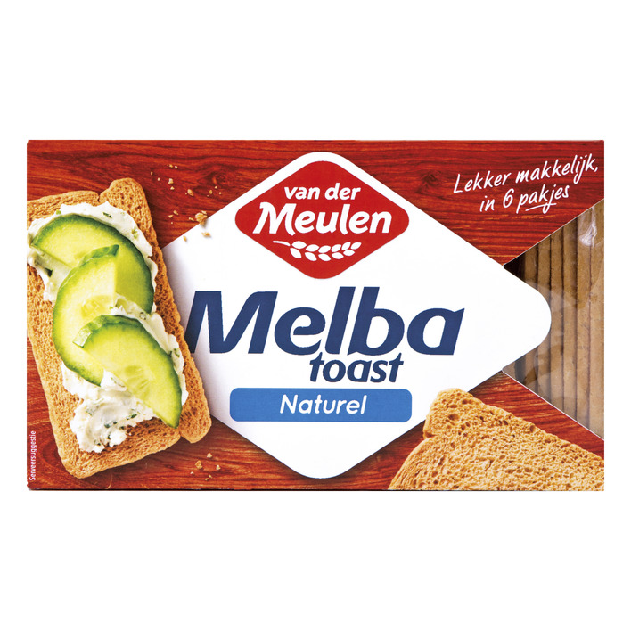 Van der Meulen Melba toast naturel