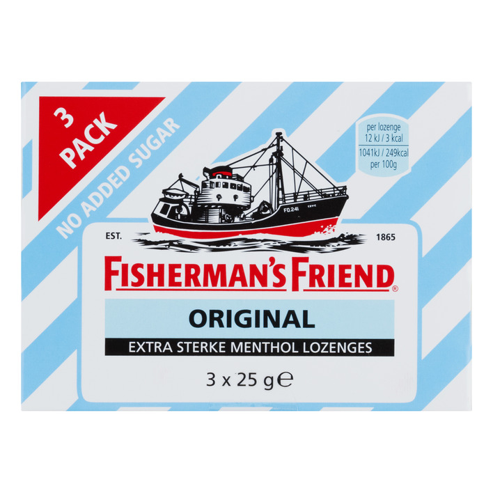Fisherman's Friend Original suikervrij
